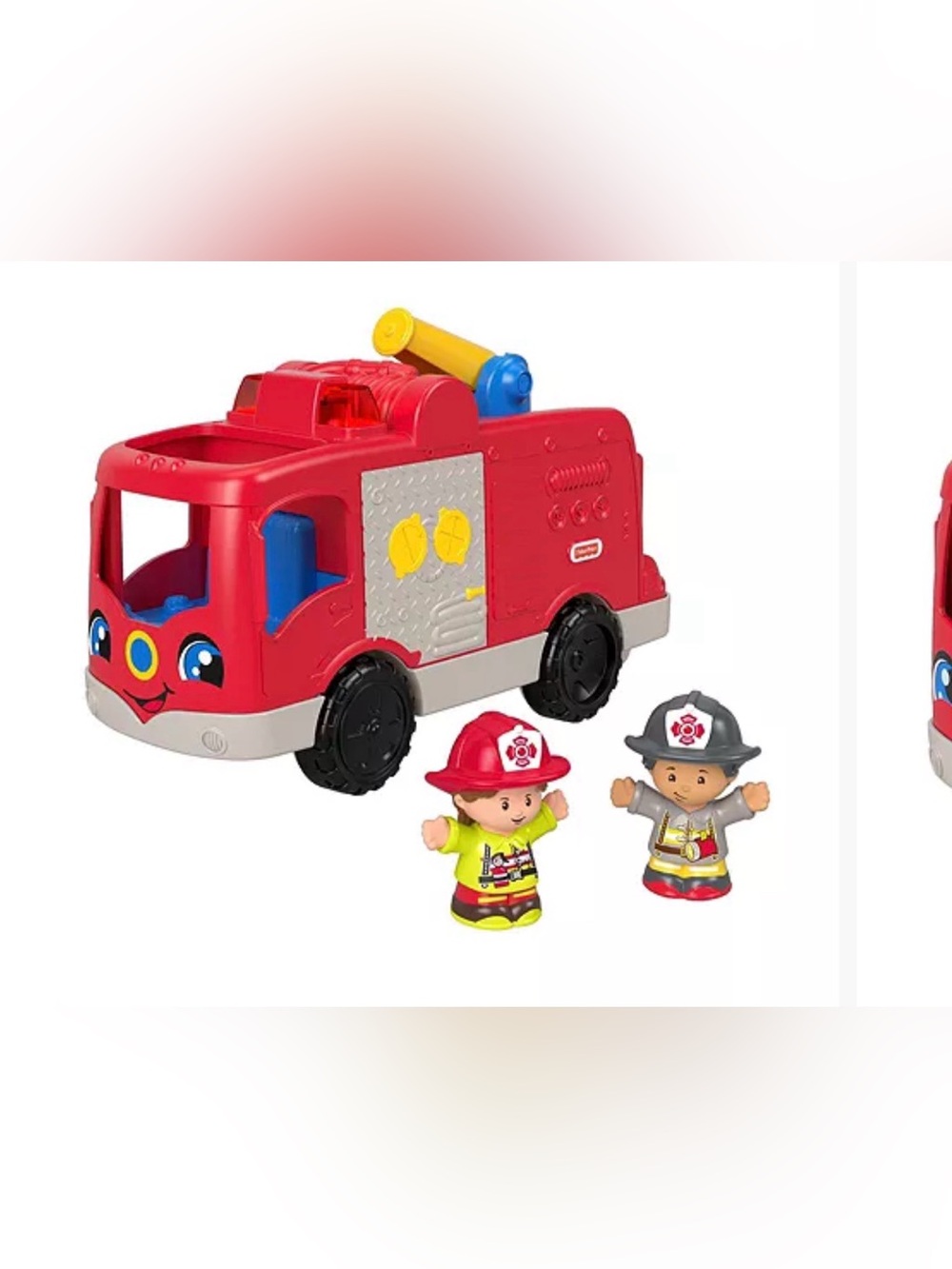 Fisher-Price Little People Fire Truck with Firefighters Toy
